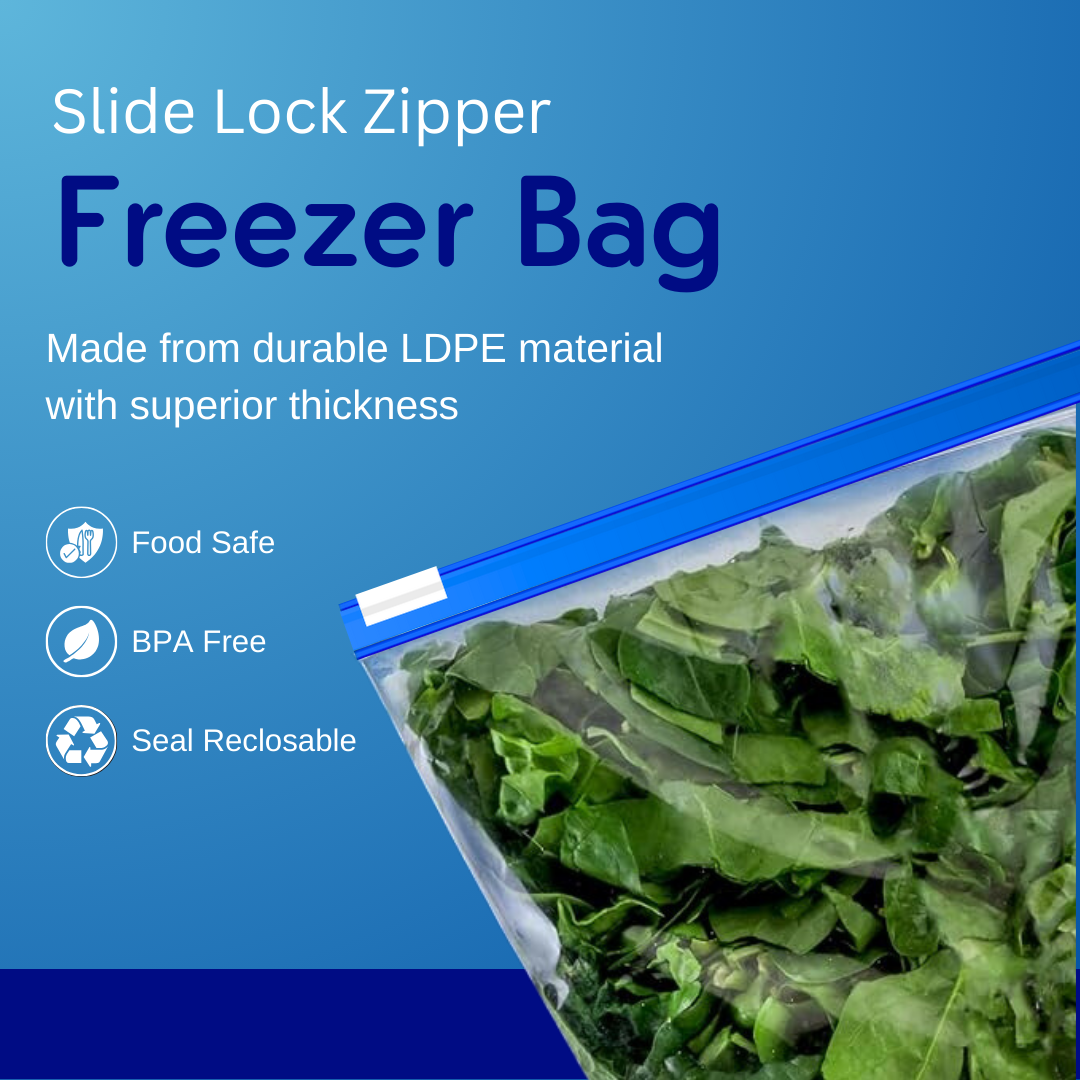 Slider Bags | Transparent | Multi-Purpose Use