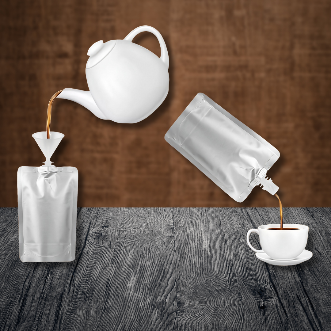 Aluminium Foil Spout Pouch with 10 mm Spout