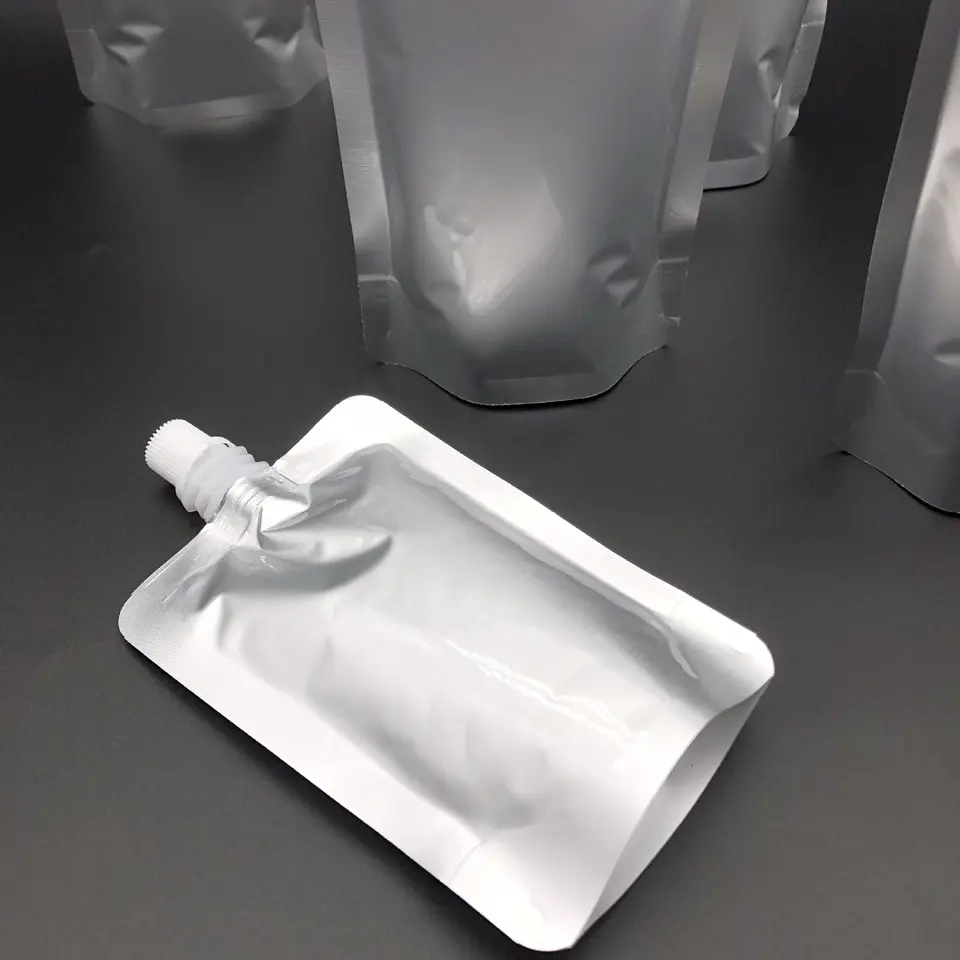 Aluminium Foil Spout Pouch with 10 mm Spout