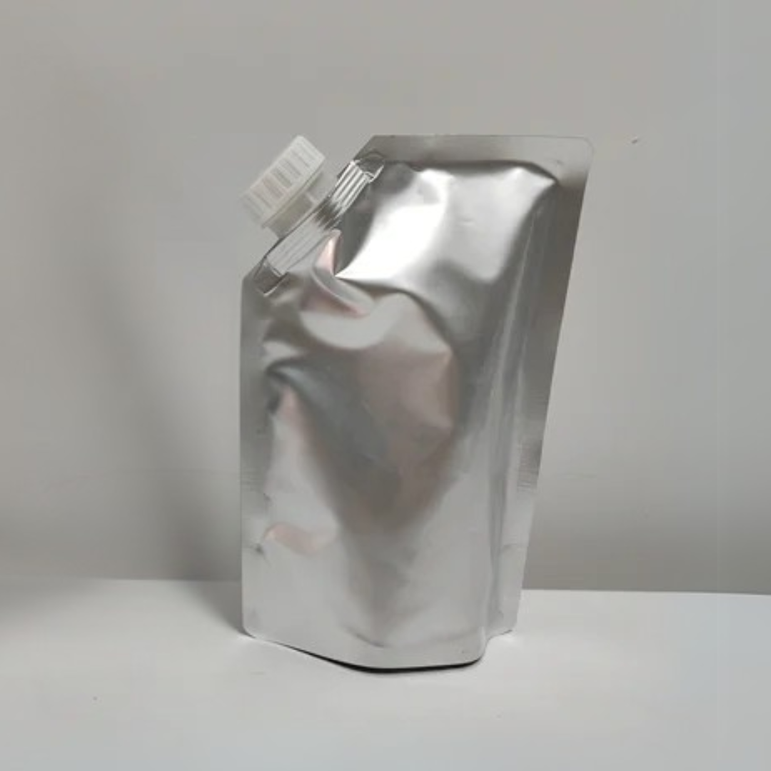 Aluminum Foil Spout Pouch with 21 mm Spout | Hot Tea Delivery and Takeaway Pouch | Hot Coffee Parcel Pouch | Useful For Any Hot and Cold Beverages