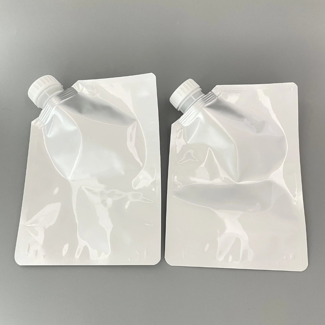 Aluminum Foil Spout Pouch with 21 mm Spout | Hot Tea Delivery and Takeaway Pouch | Hot Coffee Parcel Pouch | Useful For Any Hot and Cold Beverages