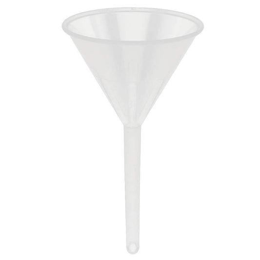 Multi Purpose Wide-Mouth Clear Plastic Funnel | 62 mm-4 Pcs | (Pack of 4)